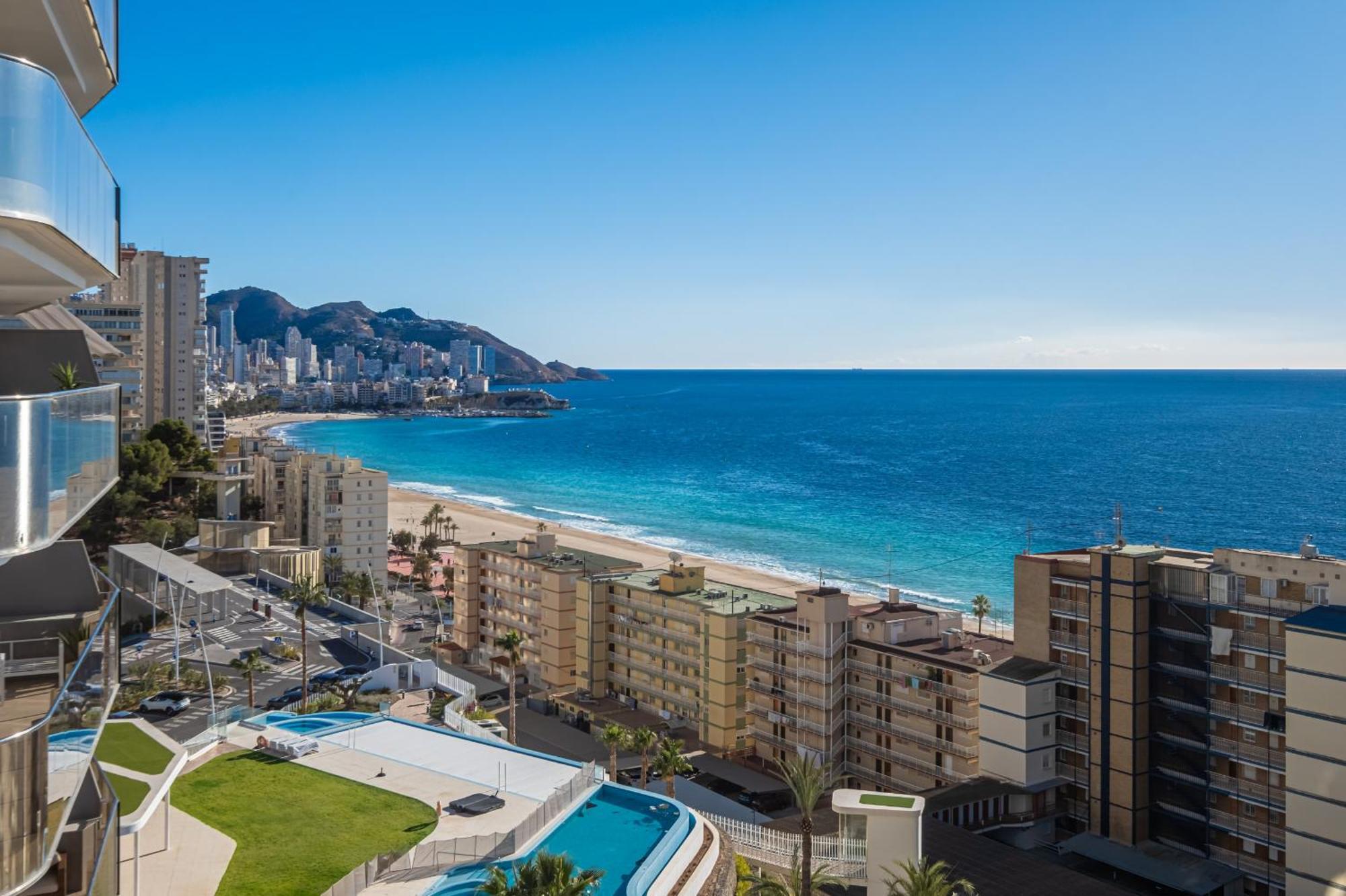 Sunset Cliffs Deluxe Apartment 6133 Poniente Beach Benidorm Exterior foto